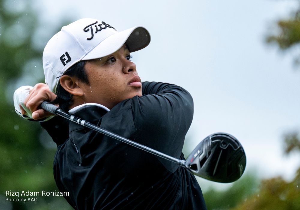 Malaysia’s Rizq Adam Rohizam just two strokes back heading into final day of Asia-Pacific Amateur Championship