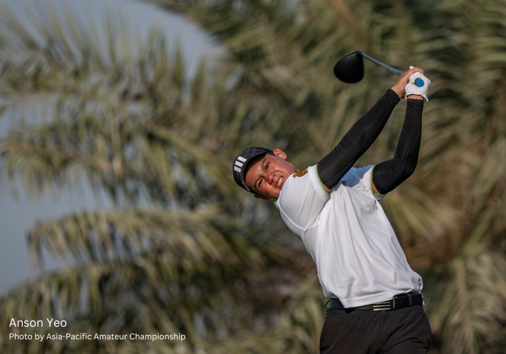 Malaysia’s Yeo cards 71 to stay in hunt for career best finish at Asia-Pacific Amateur Championship