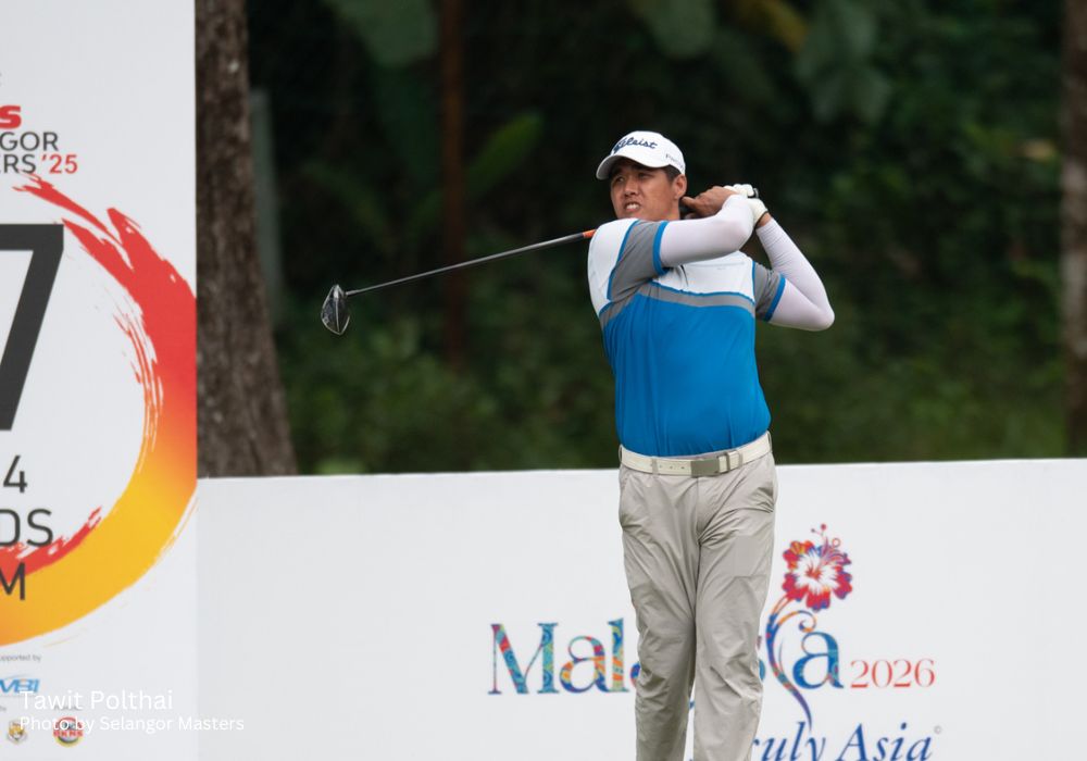 Thailand’s Tawit Polthai takes charge at PKNS Selangor Masters, leads by five shots heading into final round