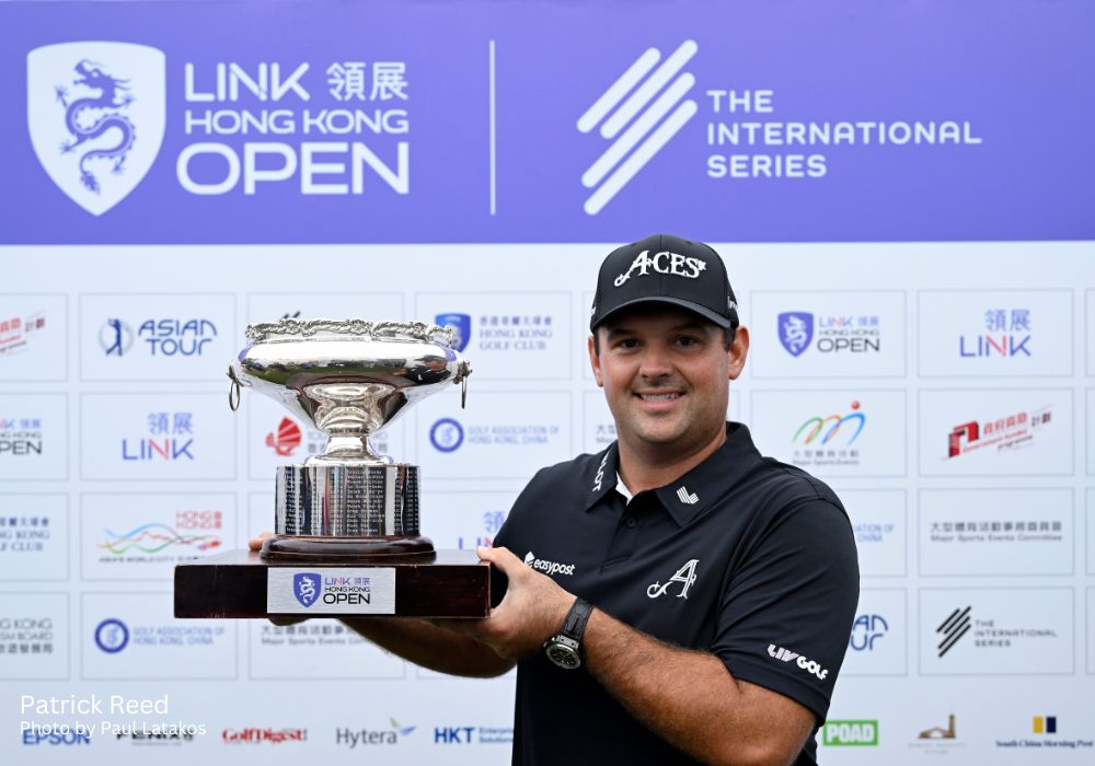 Patrick Reed crowned champion at USD 2 million Link Hong Kong Open