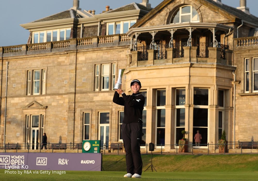 New Zealand’s Lydia Ko wins AIG Women’s Open at St Andrews for third major title