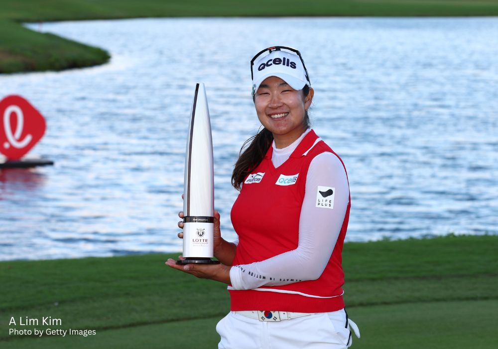 Korean A Lim Kim secures place in LPGA Tour season-ender with two-shot victory at LOTTE Championship presented by Hoakalei