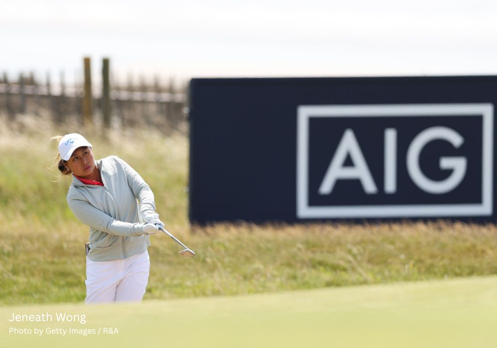 Malaysia’s Jeneath Wong takes positives from making first Major cut at the AIG Women’s Open