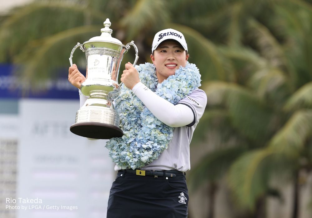 Japan’s Rio Takeda wins second LPGA title at Blue Bay LPGA in China