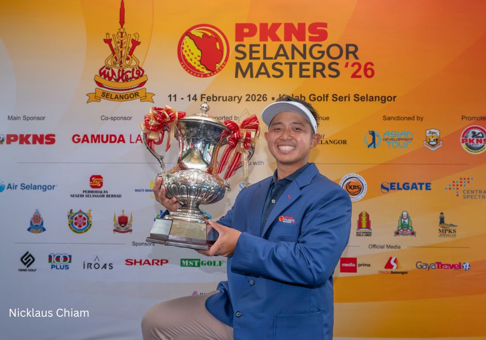 Singapore’s Nicklaus Chiam wins PKNS Selangor Masters in dramatic playoff with Malaysia’s Khavish Varadan and Thailand’s Runchanapong Youprayong