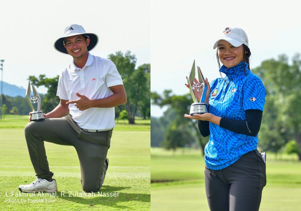 Fakhrul Akmal and Zulaikah Nasser run away with Harrier Cup titles for maiden professional wins