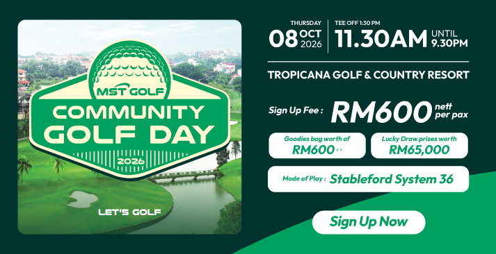 Sign Up your MST Golf Community Golf Day 2026 before 7 October 2026.