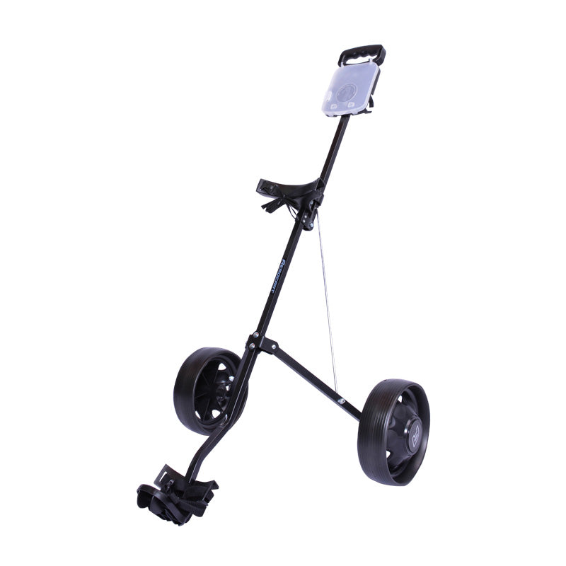 AEROCART Steel 2-Wheels Trolley (Silver/Black)