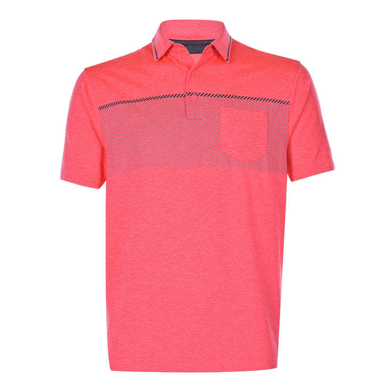 UNDER ARMOUR Playoff Pocket Men's Polo (Blitz Red)