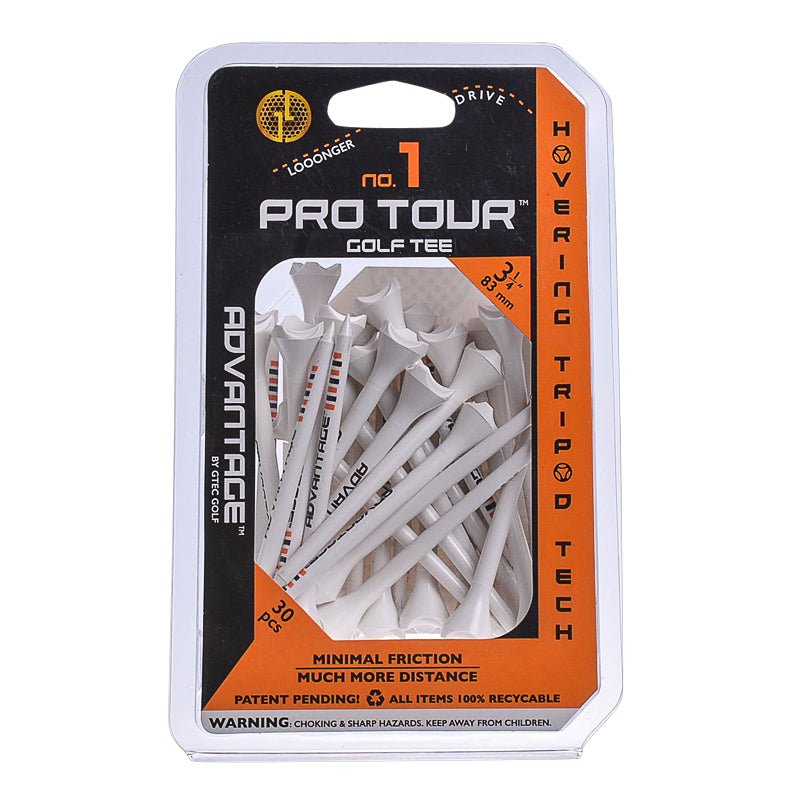 GENERAL ITEM Advantage ABS 3 1/4" Golf Tees 83mm
