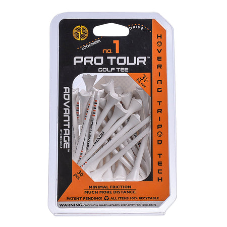 GENERAL ITEM Advantage ABS 3 1/4" Golf Tees 83mm