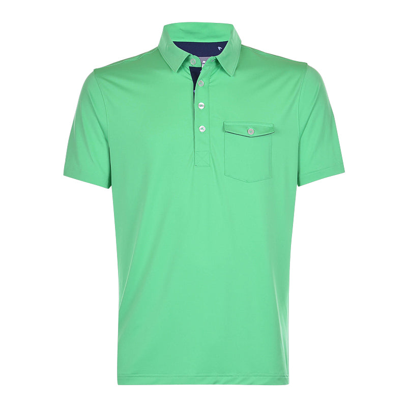 PUMA Donegal Men's Polo (Green)
