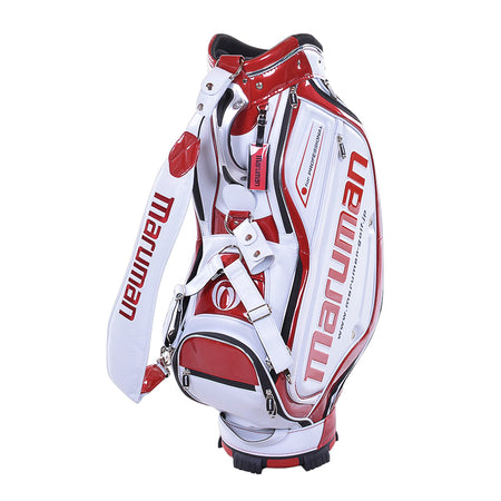 MARUMAN 9.5" Caddie Bag (White/Red)