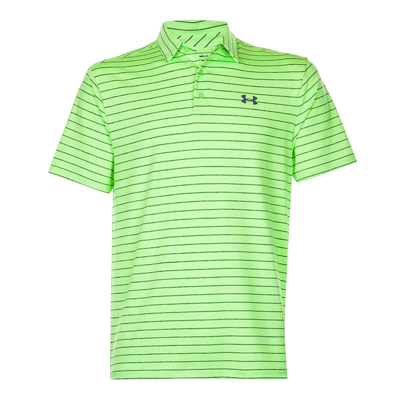 UNDER ARMOUR Playoff 2.0 Men's Polo (Lime/Pitch Grey)