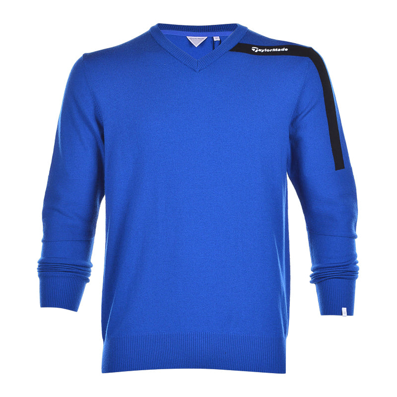 TAYLORMADE Basic V Neck Men's Sweater (Blue)