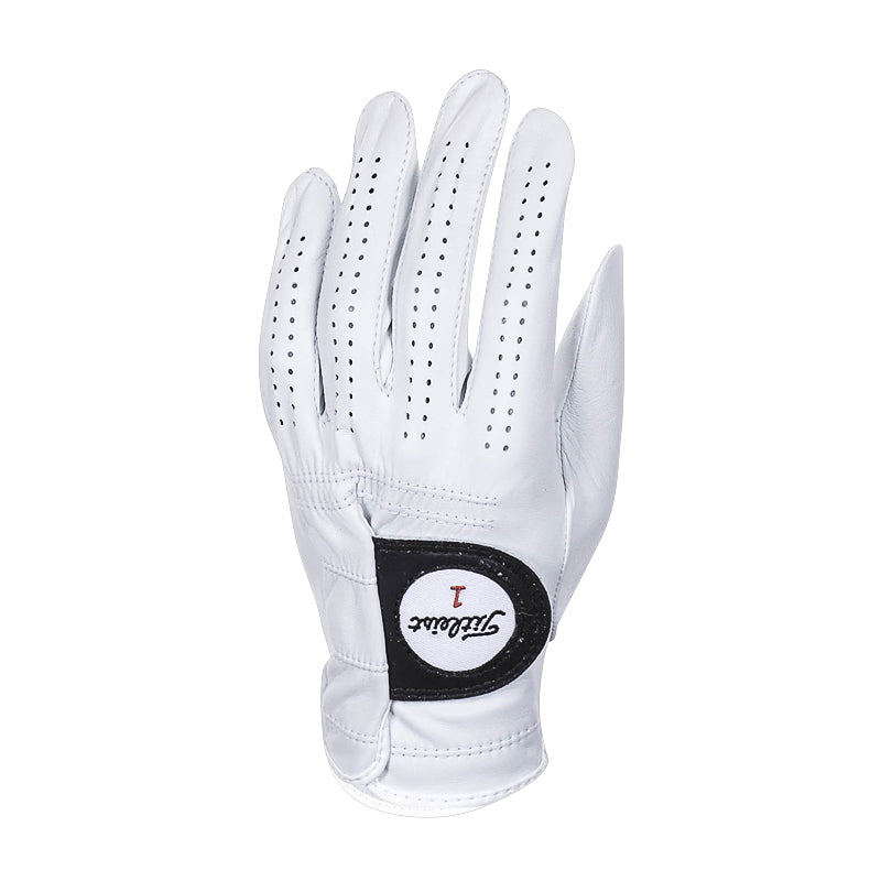 TITLEIST Players Men's Leather Glove (White)