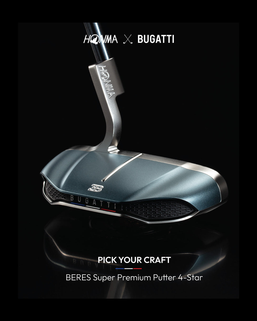 Honma Bugatti BERES Super Premium Putter 4-Star