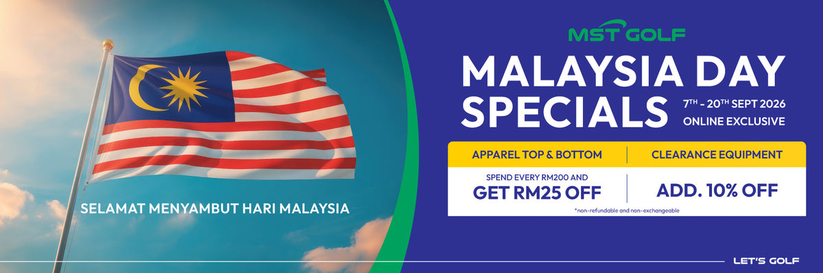 MST GOLF Malaysia Day Specials Online Exclusive 7th -20th September 2026