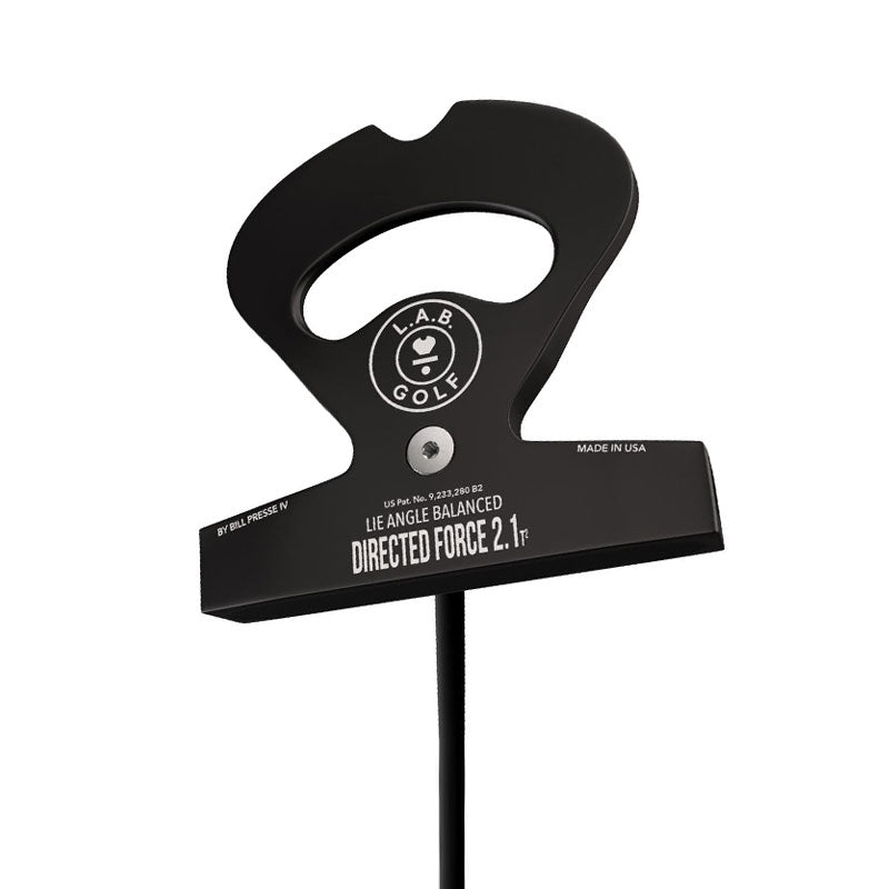 L.A.B. GOLF DF 2.1 Stock Matte Black Press II 3 Degree 2023 Men's Putter