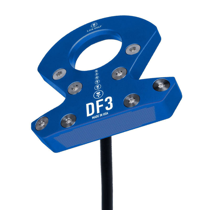 L.A.B. GOLF DF3 Blue Matte Black Press Pistol 2 Degree (2024) Men's Putter