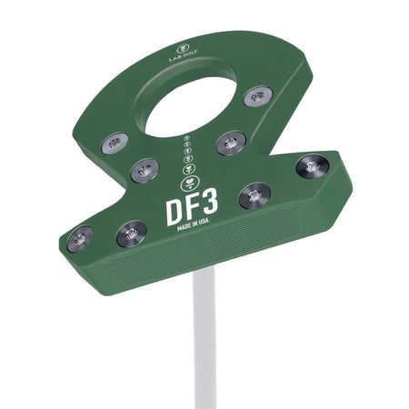 L.A.B. GOLF DF3 Green Matte Black Press Pistol 2 Degree (2024) Men's Putter