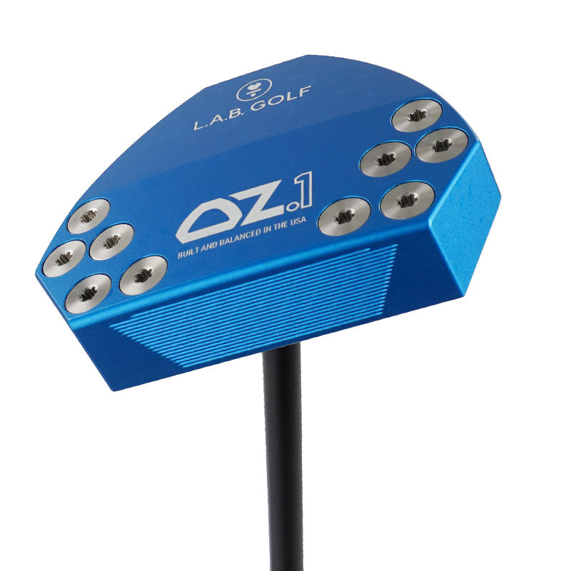 L.A.B. GOLF OZ.1 Blue Matte Black Press Pistol 2 Degree (2025) Men's Putter