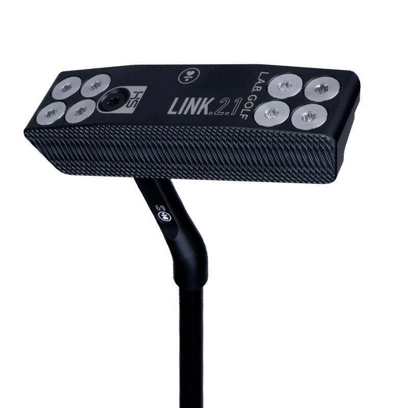 L.A.B. GOLF LINK.2.1 Stock Matte Black Deep Etched 2026 Men's Putter