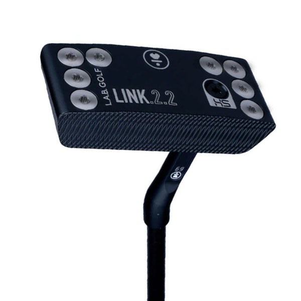 L.A.B Golf LINK 2.2 Stock Matte Black Deep Etched 2026 Men's Putter