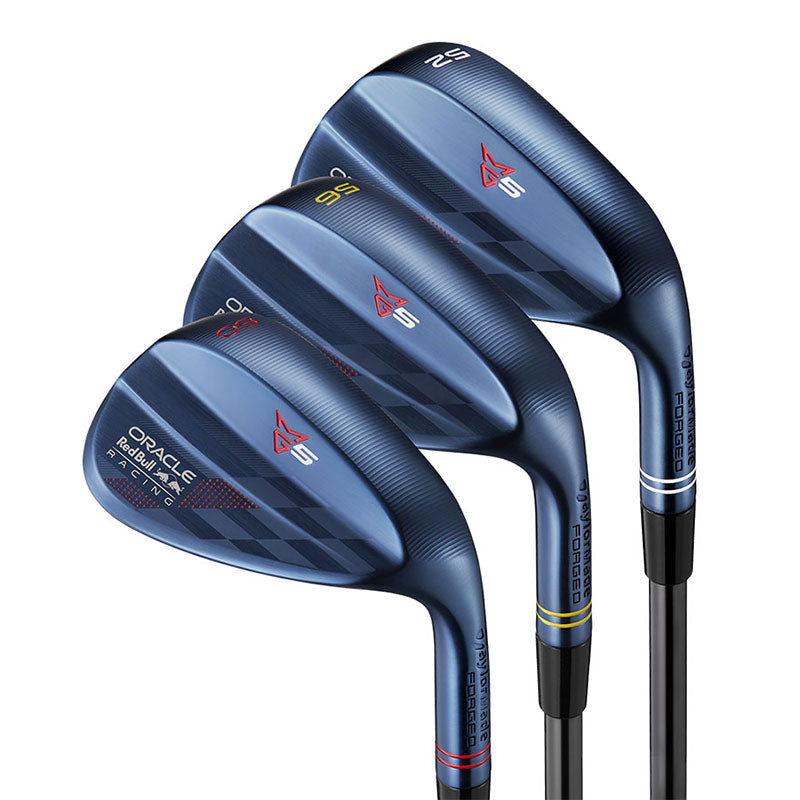 TAYLORMADE Milled Grind 5 Red Bull (2025) Men's Wedge Set