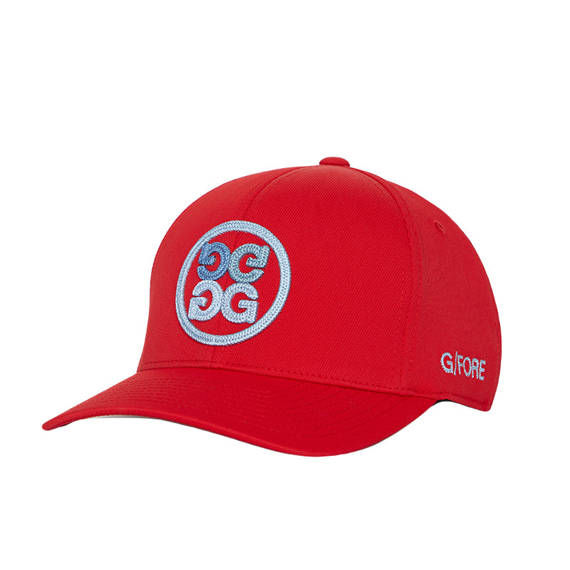 GFORE Circle G's Snapback Men's Cap (Red)