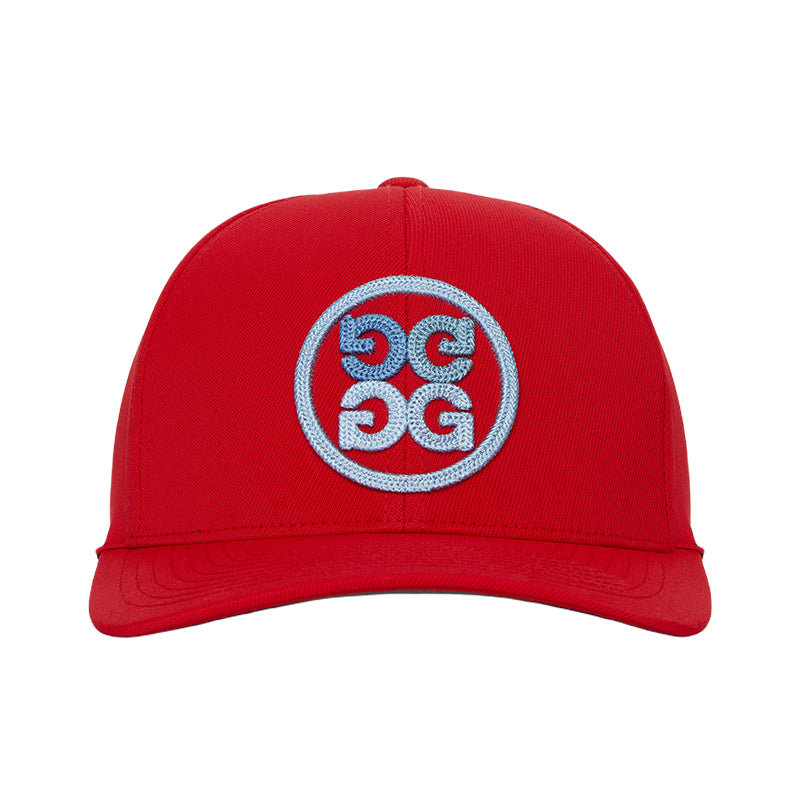 GFORE Circle G's Snapback Men's Cap (Red)