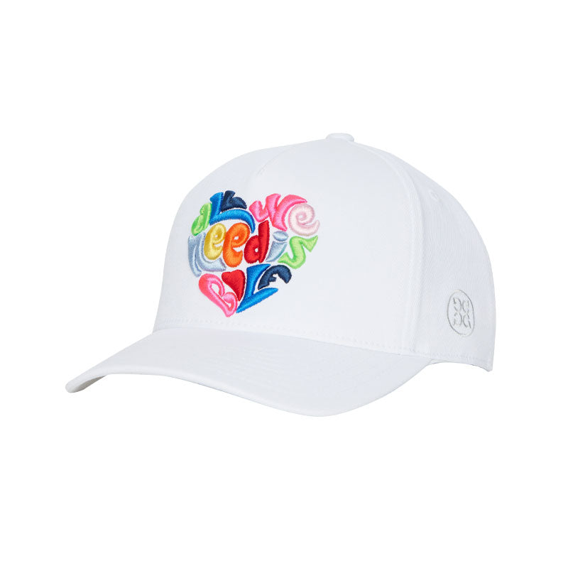 GFORE All We Need Is Golf Men's Cap (White)