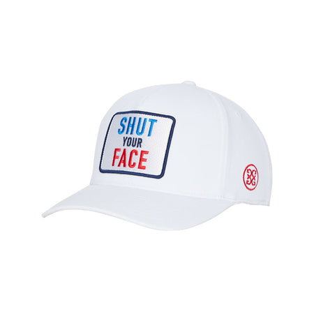 GFORE Shut Your Face Men's Cap (White)