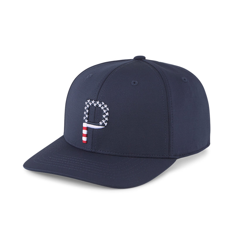 PUMA Youth Pars & Stripes P Junior Cap (Navy)