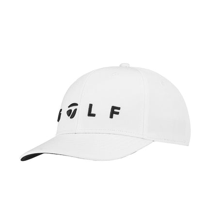 TAYLORMADE Golf Logo Men's Cap (White)