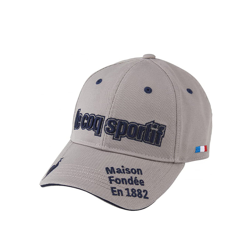 LE COQ SPORTIF GOLF Logo Men's Cap (Grey)