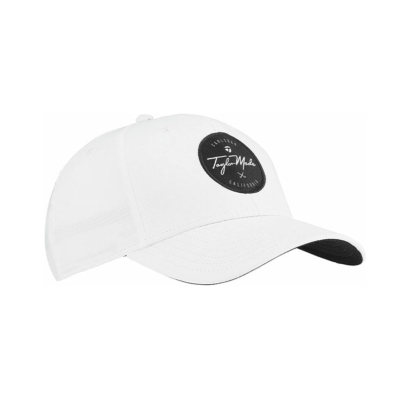 TAYLORMADE Circle Patch Radar Men's Cap (White)