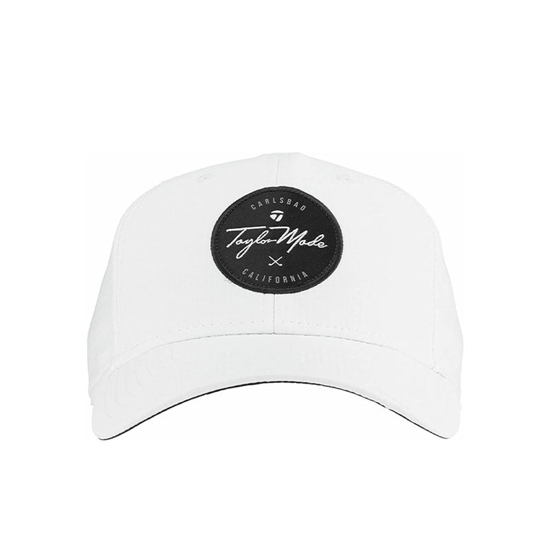 TAYLORMADE Circle Patch Radar Men's Cap (White)