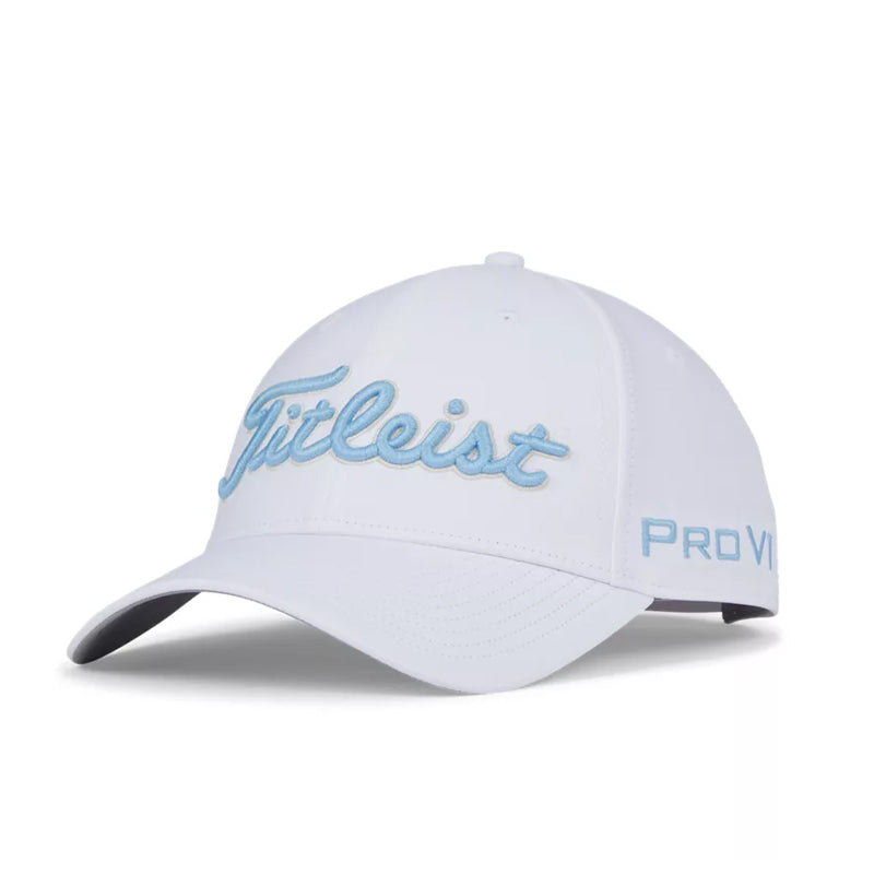 TITLEIST Tour Performance Men's Cap (White/Blue)
