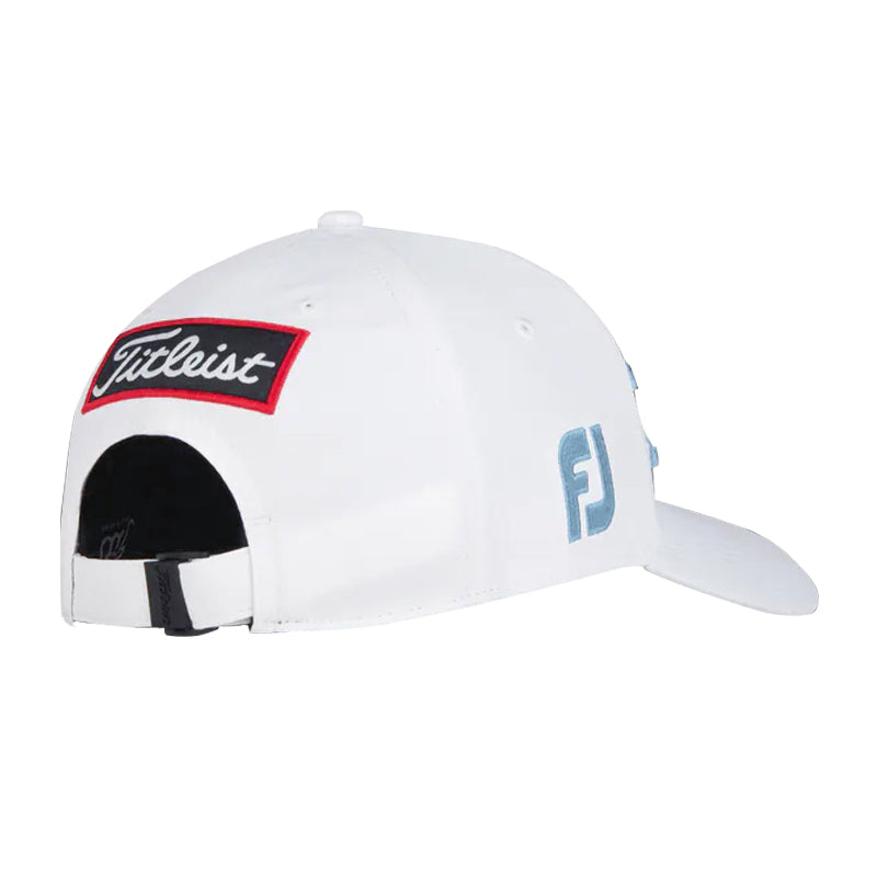 TITLEIST Tour Performance Men's Cap (White/Blue)