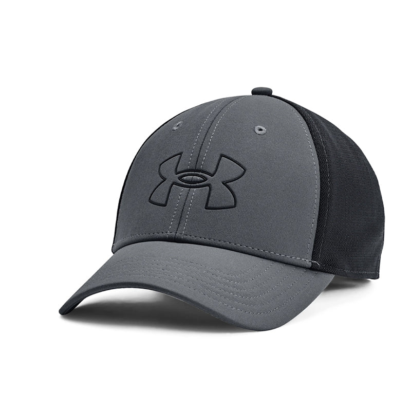 UNDER ARMOUR Isochill Mesh Men's Adjustable Cap (Grey/Black)