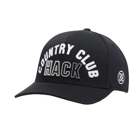 GFORE Country Club Hack Stretch Twill Men's Snapback (Onyx)