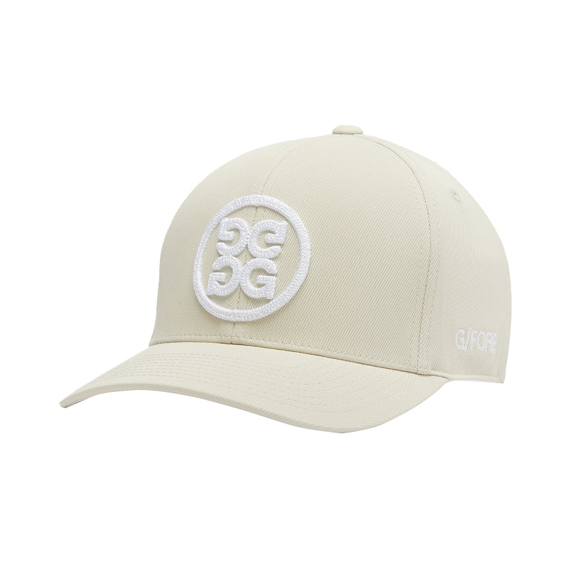 GFORE Circle G's Stretch Twill Men's Snapback (Stone)