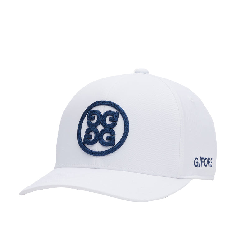 GFORE Circle G's Snapback Men's Cap (Snow)