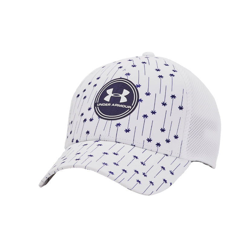UNDER ARMOUR Iso-Chill Driver Mesh Men's Cap (White/Navy)