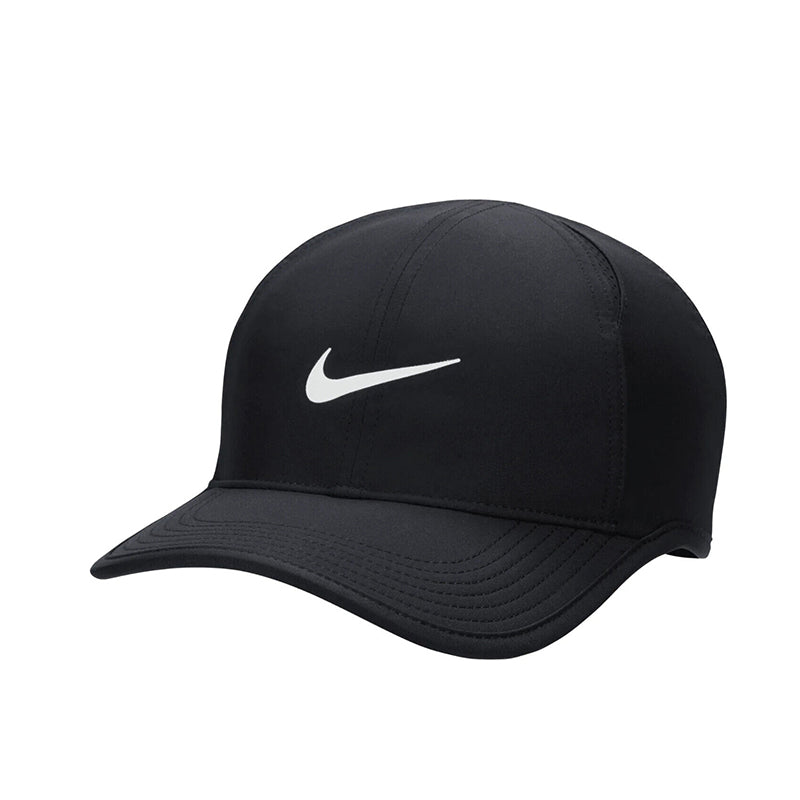 NIKE Dri-FIT Unisex Club Cap (Black/White)