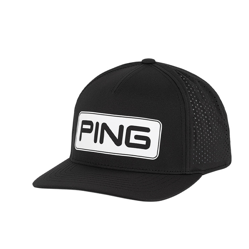 PING Tour Vented Delta 211 Men's Cap (Black)