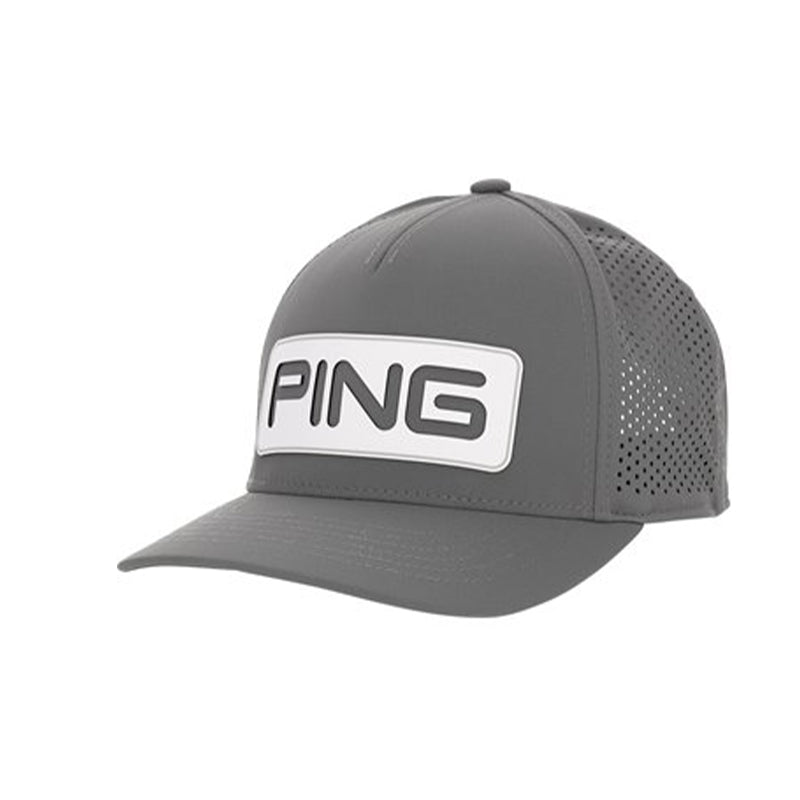PING Tour Vented Delta 211 Men's Cap (Grey)