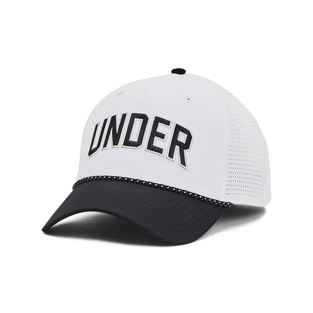 UNDER ARMOUR Driver Snapback Men's Cap (White/Black)