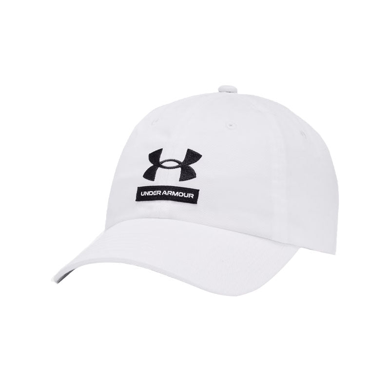 UNDER ARMOUR Branded Men's Cap (White/White/Black)